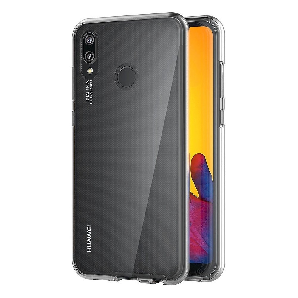 Husa Full TPU 360° (fata + spate) pentru Huawei P20 Lite, Transparent