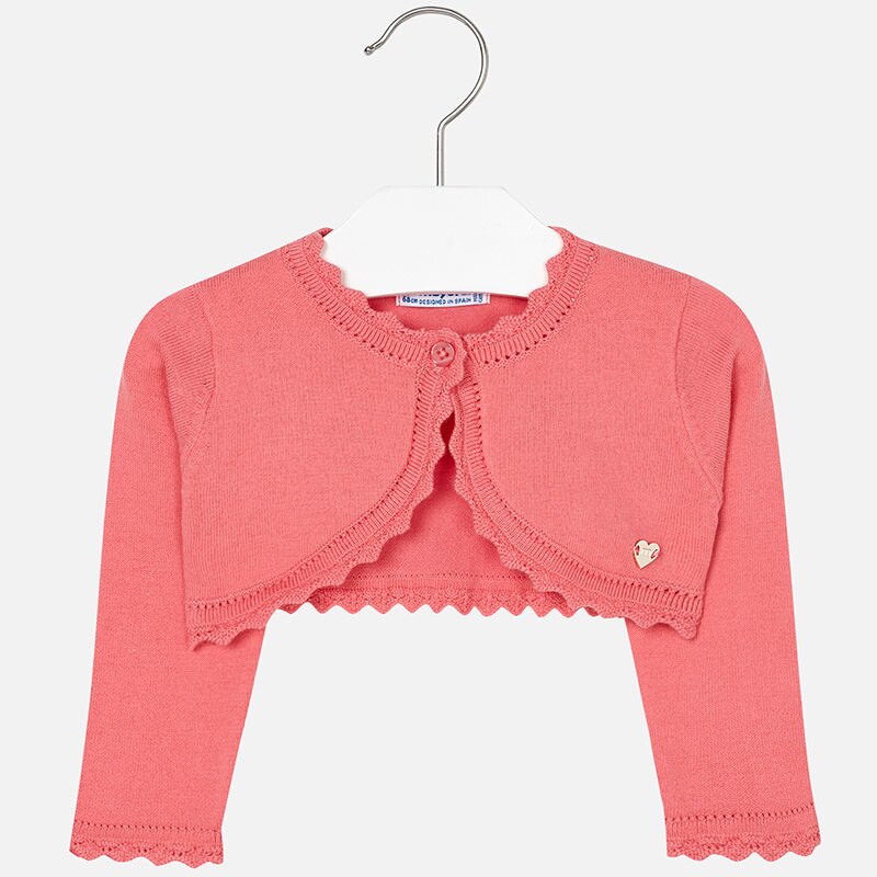 Bolero Bebe Cu Broderie Mayoral 306pv18co2 Coral 3 Ani Emag Ro