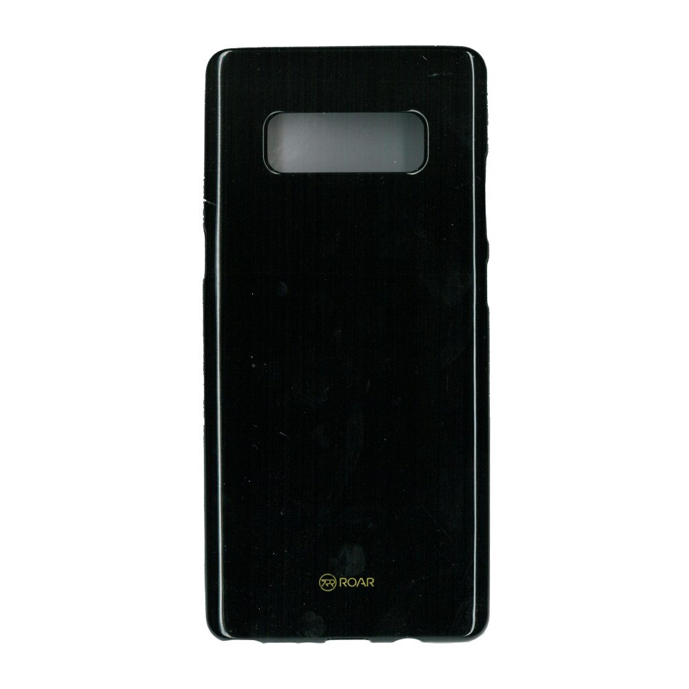 Husa din silicon mat Roar LA-LA Glaze pentru Samsung Galaxy Note 8, negru