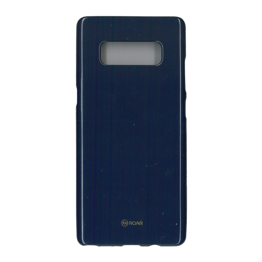 Husa din silicon mat Roar LA-LA Glaze pentru Samsung Galaxy Note 8, albastra