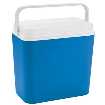 Lada frigorifica, albastra, recipient 24L, pentru pastrare bauturi si alimente Lada frigorifica, albastra, recipient 24L, pentru pastrare bauturi si alimente