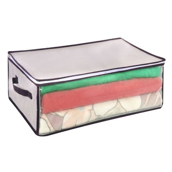 Husa depozitare imbracaminte cu maner si fermoar, Arly, 50x35x20 cm Husa depozitare imbracaminte cu maner si fermoar, Arly, 50x35x20 cm