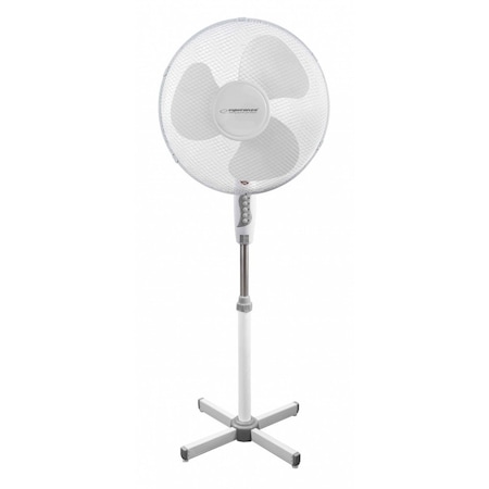 Ventilator de podea Esperanza Hurricane Bialo, 50 W, Alb