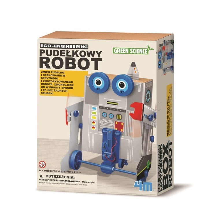 Set educativ robot, 4M, 8 ani +