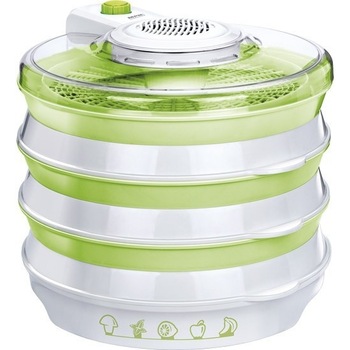 Deshidrator-uscator pentru alimente MPM MSG-06, 400 W, 6 cosuri de gatit, Alb/Verde Deshidrator-uscator pentru alimente MPM MSG-06, 400 W, 6 cosuri de gatit, Alb/Verde