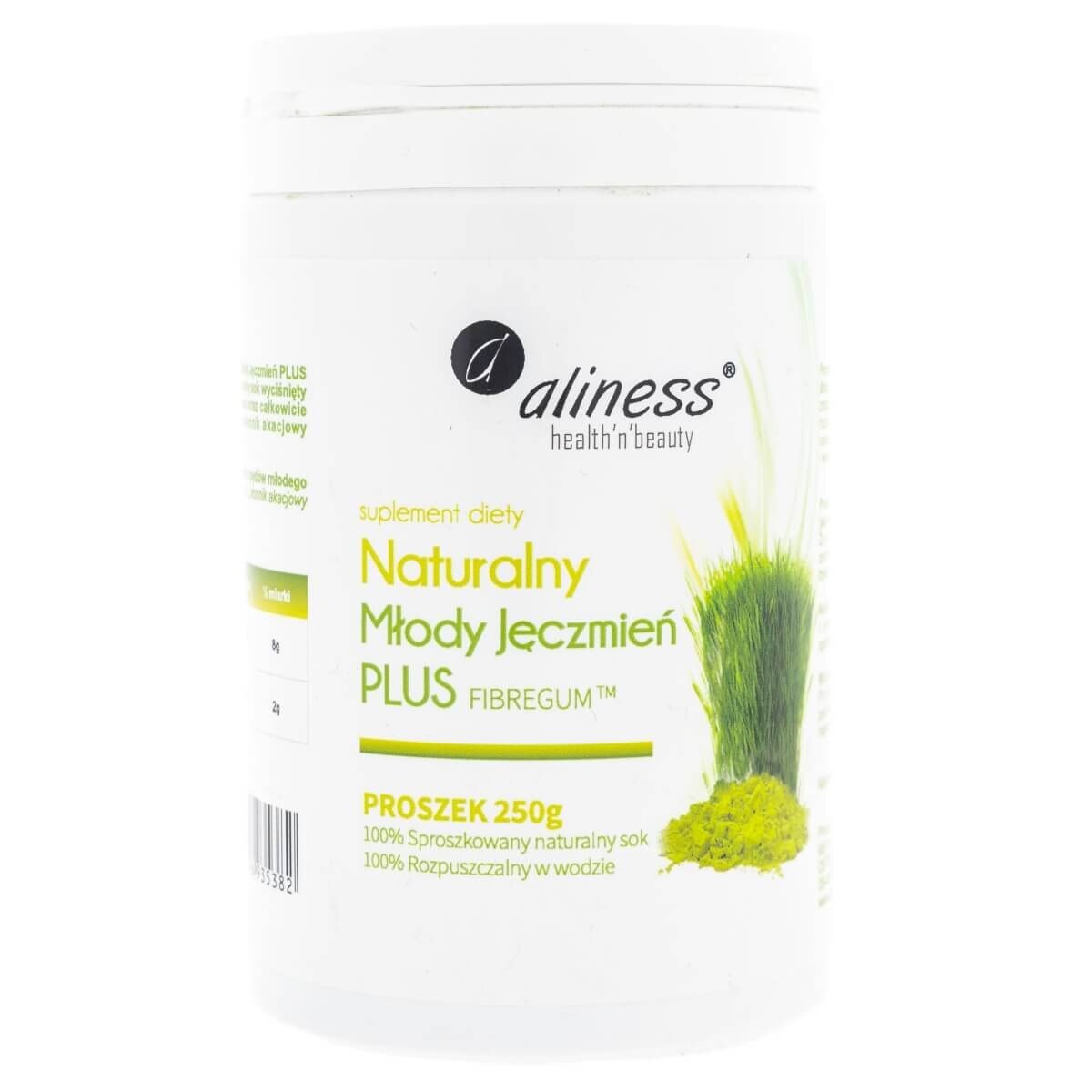 Supliment nutritiv, MedicaLine, Aliness Natural Young Barely Plus, 250g