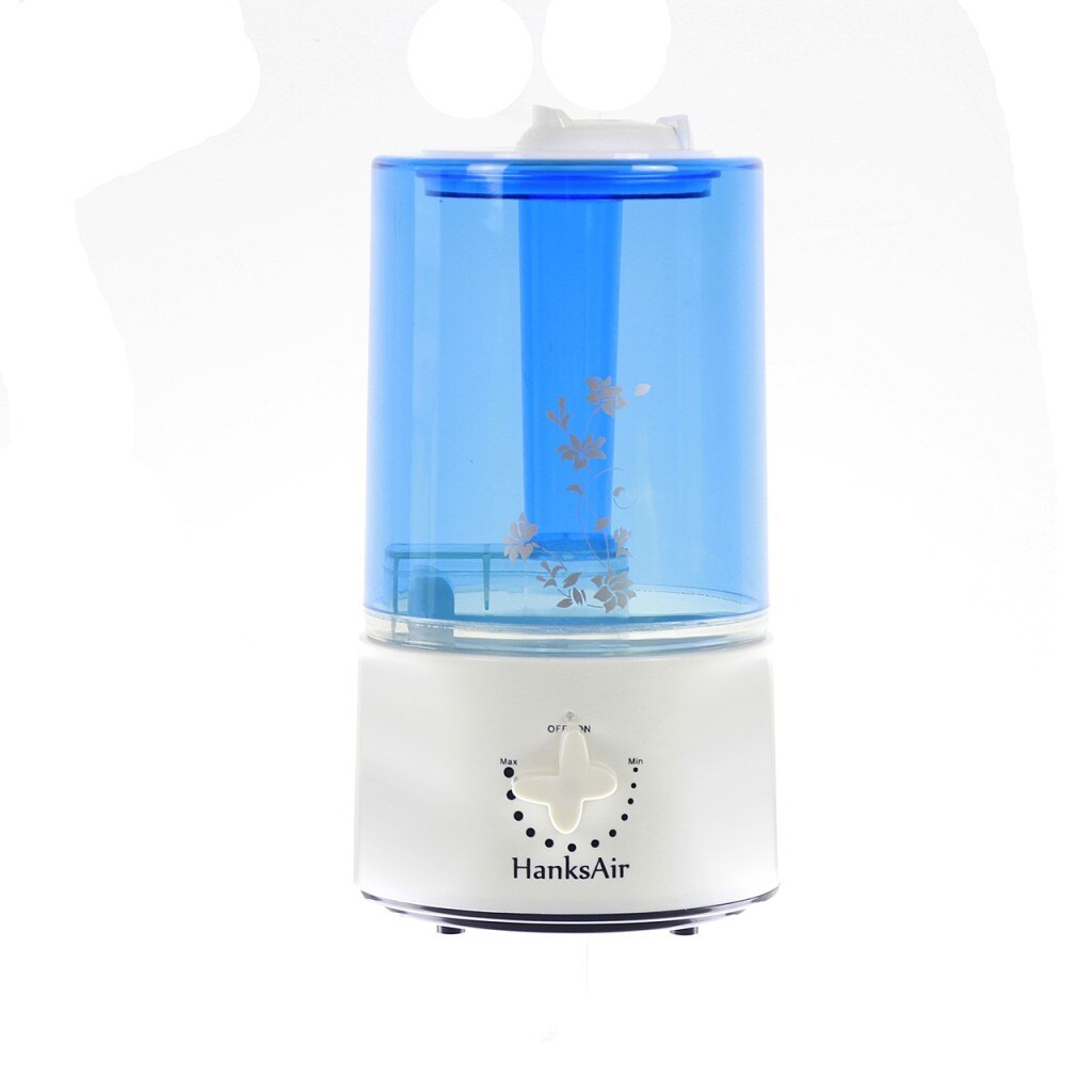 Umidificator de aer cu ultrasunete, Art Hanks Air, 2 l, Albastru/Alb