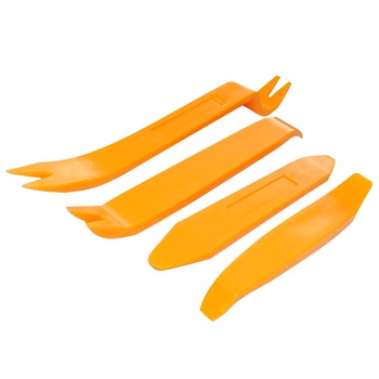 Set de chei pentru demontare AERZETIX, pentru plastice auto, 4 bucati Set de chei pentru demontare AERZETIX, pentru plastice auto, 4 bucati