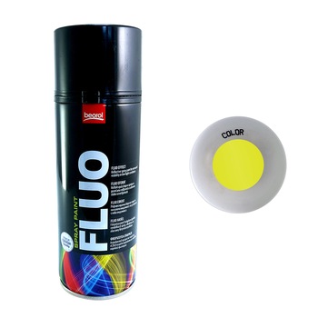 Vopsea spray acrilic fluorescent galben Giallo 400ml Vopsea spray acrilic fluorescent galben Giallo 400ml