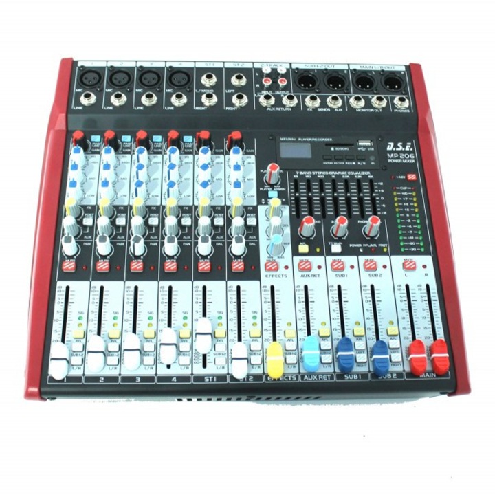 Mixer Amplificat DSE MP206, 250W