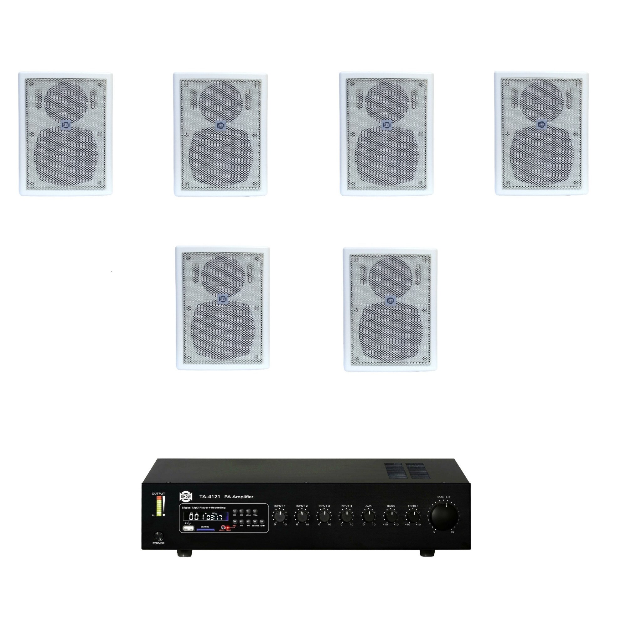 Sistem Complet Radioficare SHOW CSB 50CV WH