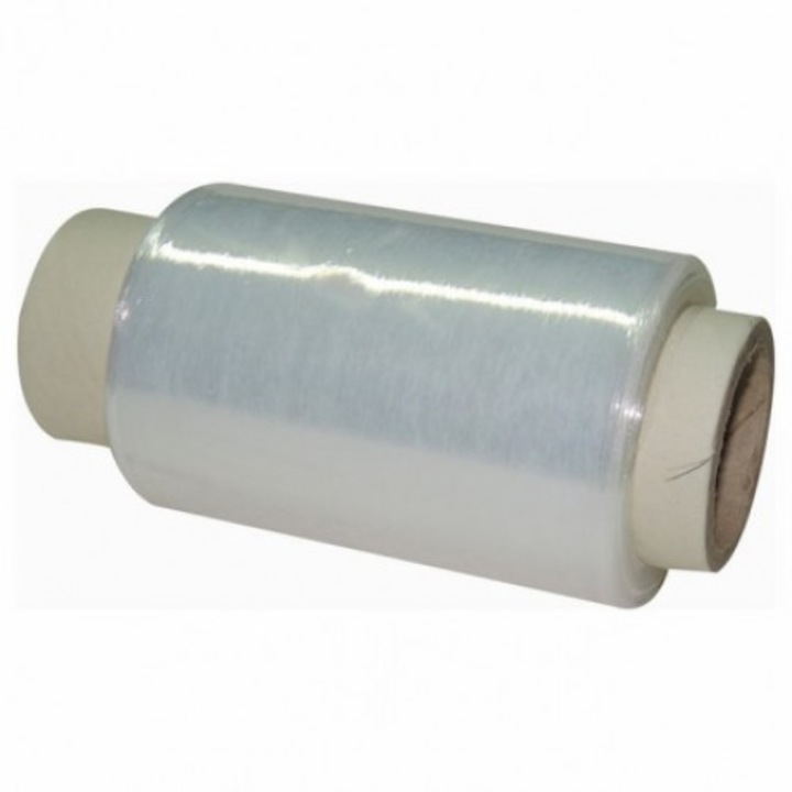 Folie stretch manual minirola latime 100 mm, grosime 23 my