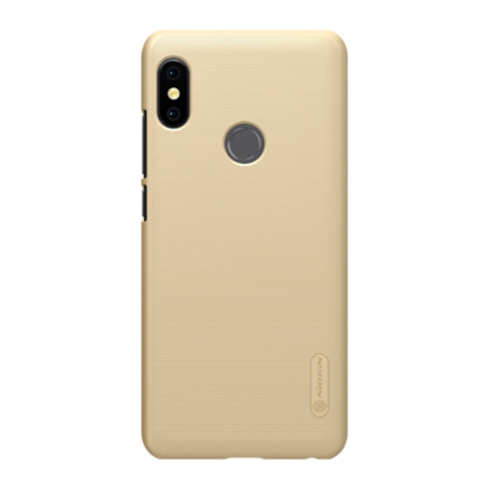 Husa Nillkin Frosted Shield pentru Xiaomi Redmi Note 5 Pro, auriu