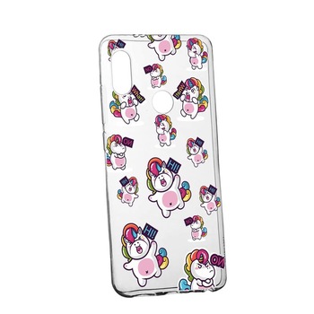 Husa Silicon, Transparent, Slim, Fat Unicorn, Xiaomi Redmi MIX 2S Husa Silicon, Transparent, Slim, Fat Unicorn, Xiaomi Redmi MIX 2S