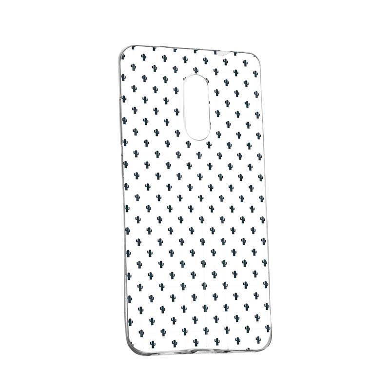 Husa Silicon, Transparent, Slim, Little Cactus, Huawei Honor 6A