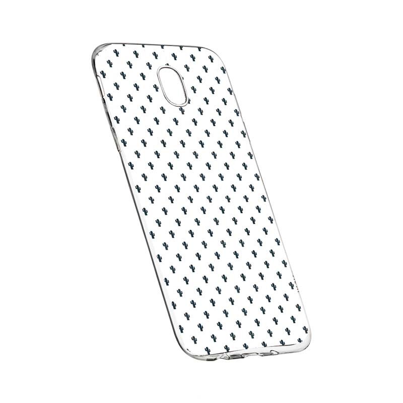 Husa Silicon, Transparent, Slim, Little Cactus, Xiaomi Mi4