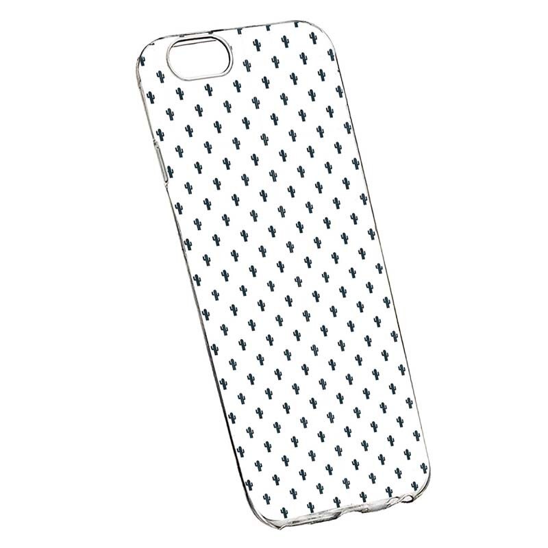 Husa Silicon, Transparent, Slim, Little Cactus, Apple iPhone 7 Plus / 8 Plus