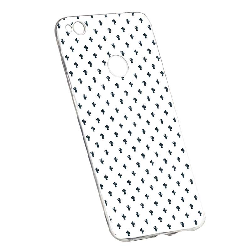 Husa Silicon, Transparent, Slim, Little Cactus, Xiaomi Mi Max