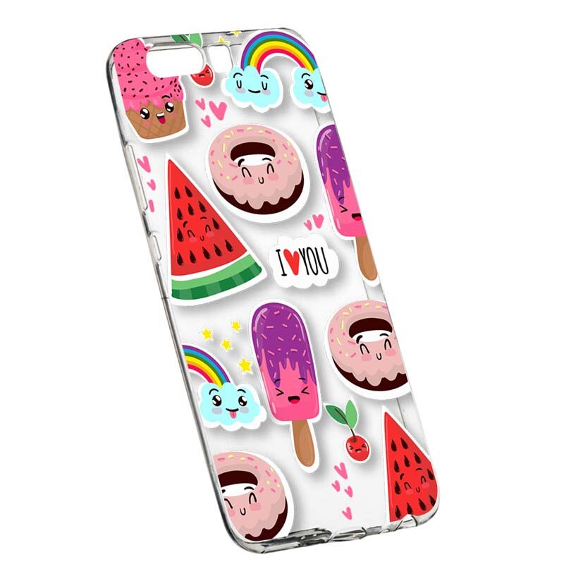 Husa Silicon, Transparent, Slim, Summer Feeling, Huawei Nova 2S