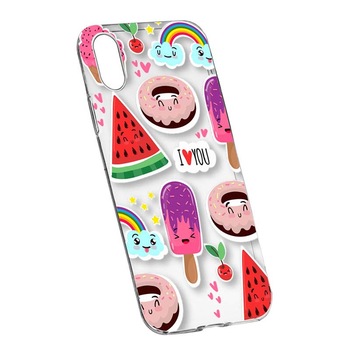 Husa pentru Apple iPhone XS Max, Summer Feeling, 87, Silicon Husa pentru Apple iPhone XS Max, Summer Feeling, 87, Silicon