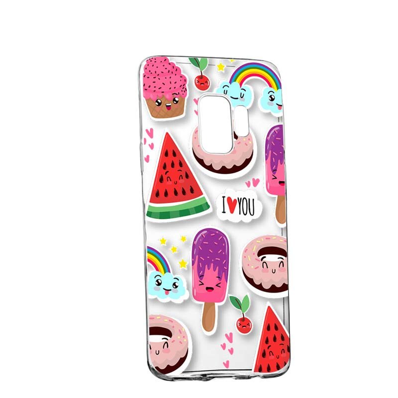 Husa Silicon, Transparent, Slim, Summer Feeling, LG G7