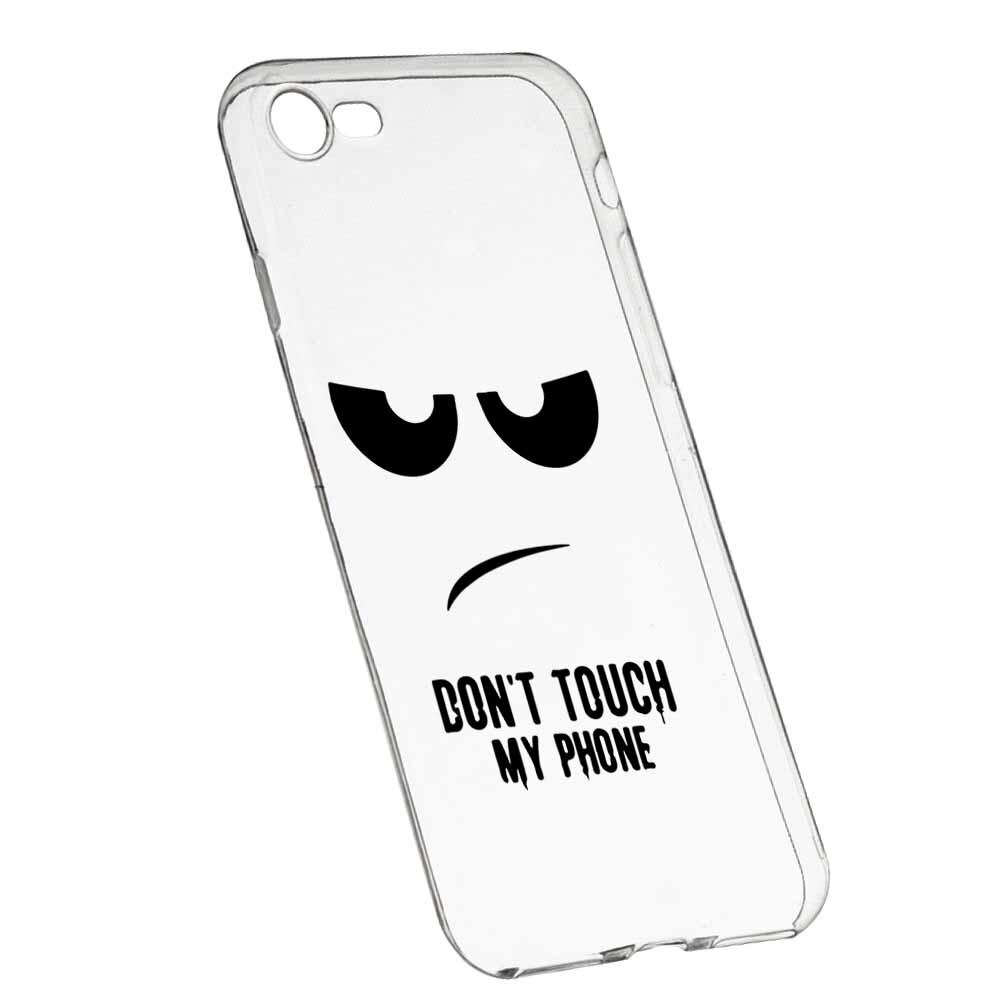 Husa Silicon, Transparent, Slim, Dont Touch My Phone, Xiaomi Redmi Note 5A