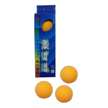 Mingi Tenis de Masa 40mm Double Fish 3 Stele, orange Mingi Tenis de Masa 40mm Double Fish 3 Stele, orange