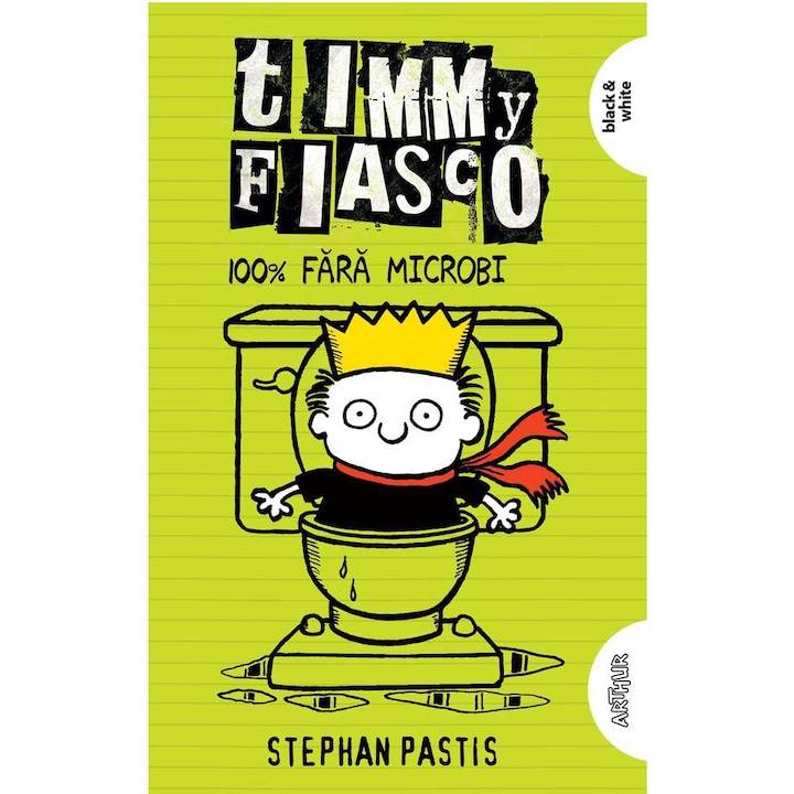 Timmy Fiasco 4. 100% No Microbes, Stephan Pastis (Román nyelvű kiadás)