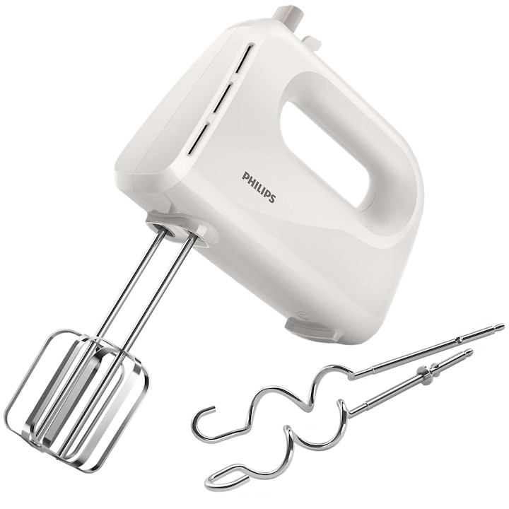 Philips HR3705/00 Kézi mixer, 300W, 5 sebesség, Turbó, Fehér