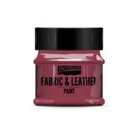 vopsea pentru piele si textile pentart - bordo 50 ml imagen 0_0_0