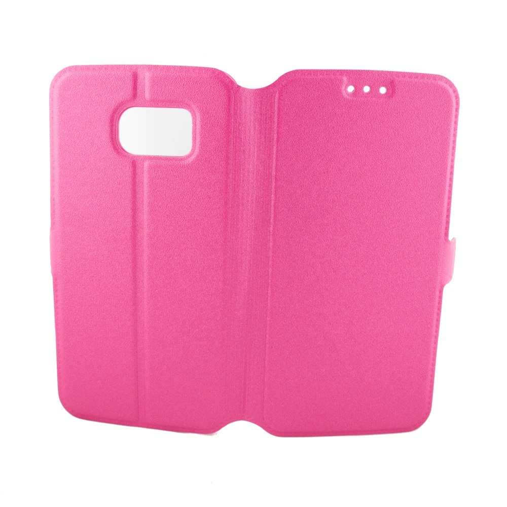 Husa Samsung Galaxy S6 G920 - Pocket Book piele ECO - culoare roz