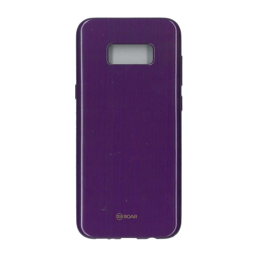 Husa din silicon mat Roar LA-LA Glaze pentru Samsung Galaxy S8 Plus, mov