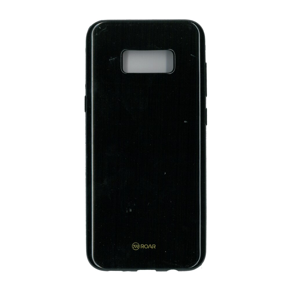 Husa din silicon mat Roar LA-LA Glaze pentru Samsung Galaxy S8 Plus, negru