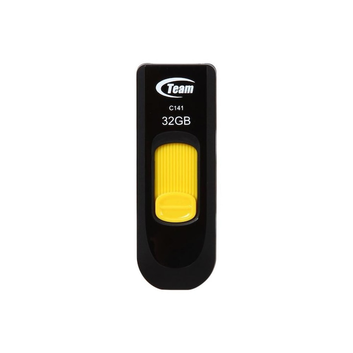 USB ΠΏΠ°ΠΌΠ΅Ρ Team Group C141, ΡΠ΅ΡΠ΅Π½/ΠΆΡΠ»Ρ, 32GB, USB 2.0