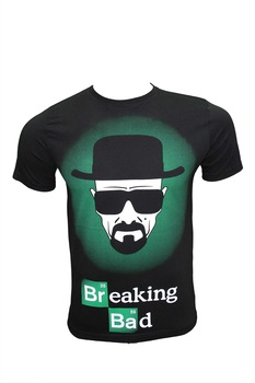 Tricou barbati,negru,Breaking, Negru Tricou barbati,negru,Breaking, Negru