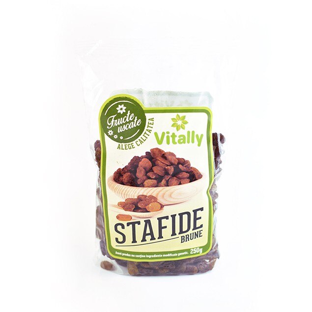Stafide brune 250g, Vitally