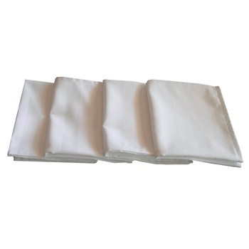 Set 4 servete 40x40 cm, damasc alb Myra 270, 100% bumbac Set 4 servete 40x40 cm, damasc alb Myra 270, 100% bumbac