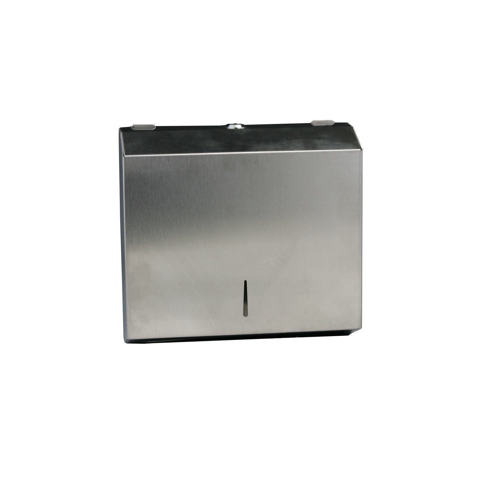 Dispenser INOX oglinda, pentru Hartie Igienica Jumbo, cu cheie, 1bucata