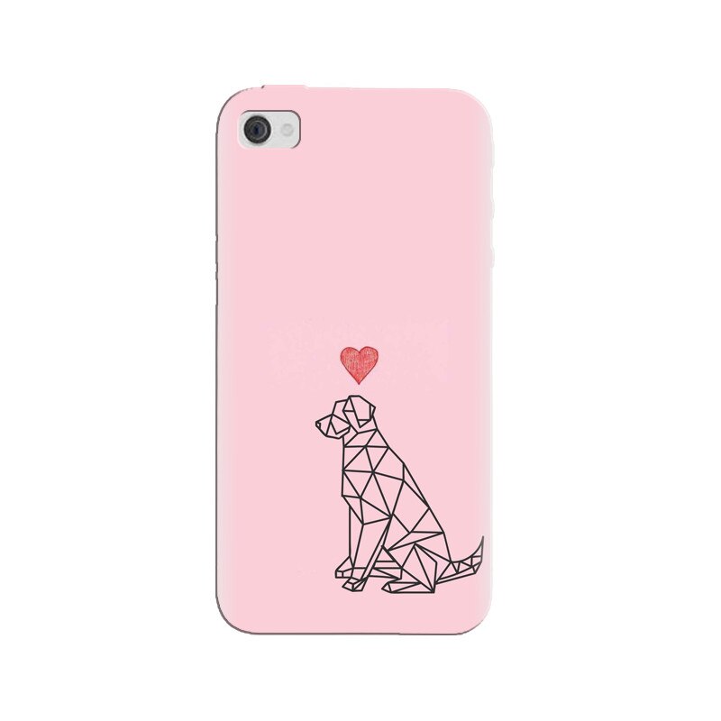 Husa silicon pentru Apple Iphone 4, Love Dog