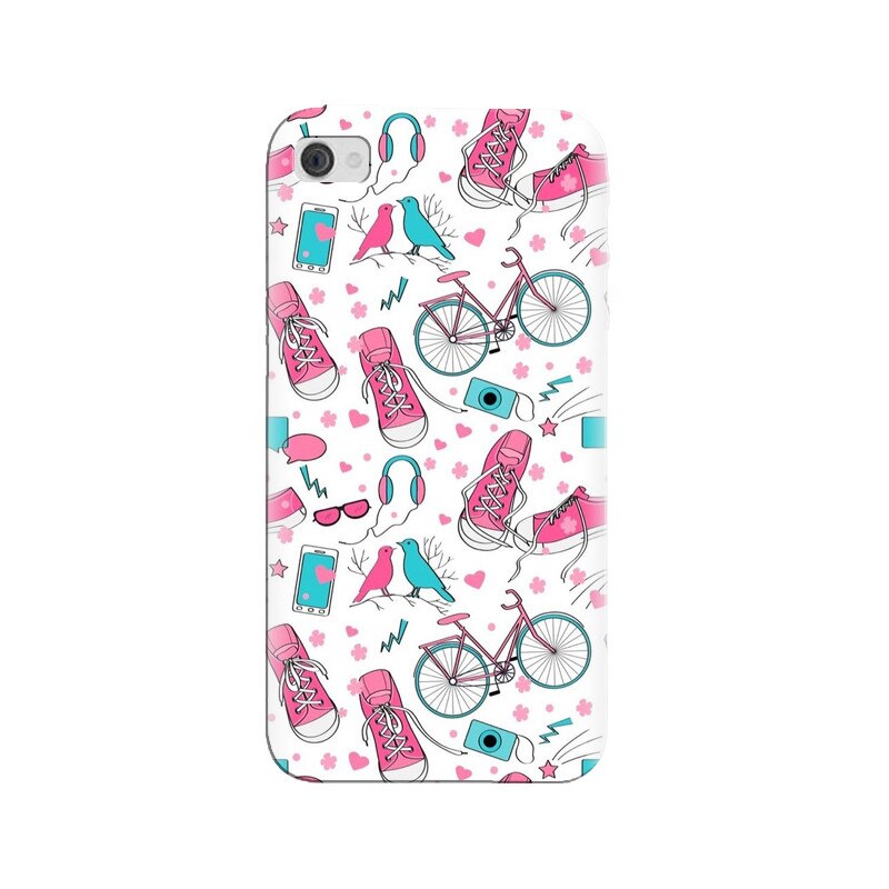 Husa silicon pentru Apple Iphone 4, Travel