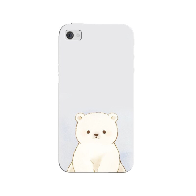 Husa silicon pentru Apple Iphone 4, Bear