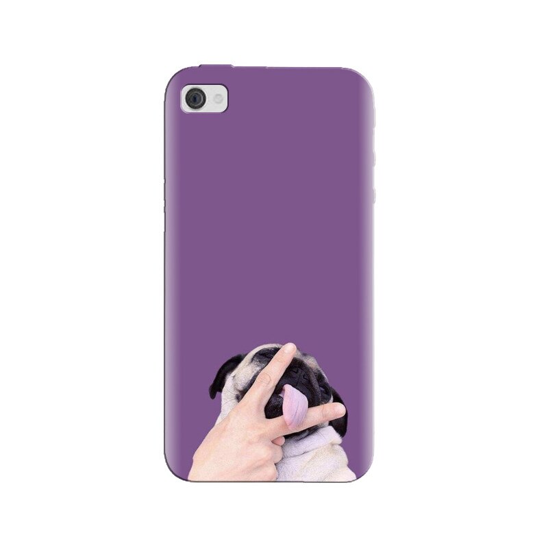 Husa silicon pentru Apple Iphone 4, Cute Dog