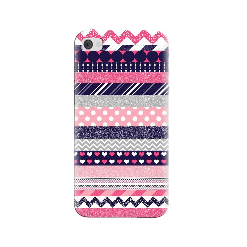 Husa silicon pentru Apple Iphone 4, Love Pattern