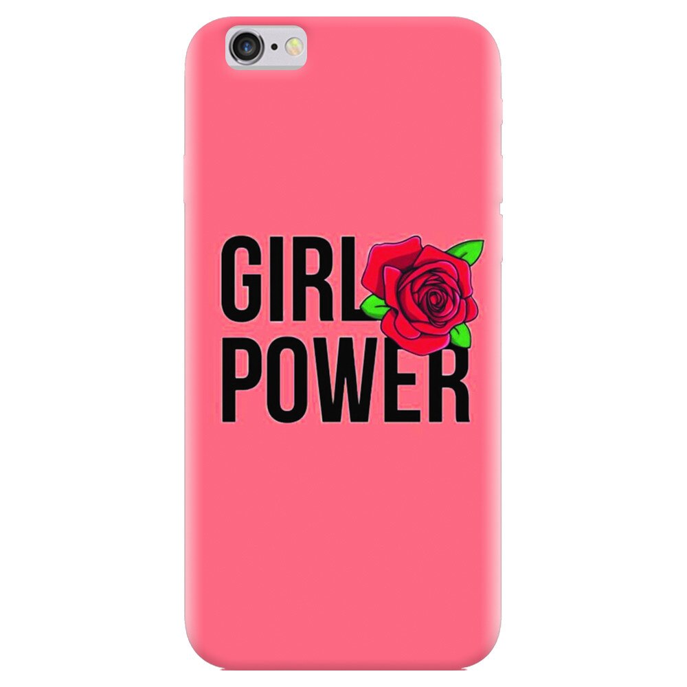 Husa silicon pentru Apple Iphone 5, Girl Power 2