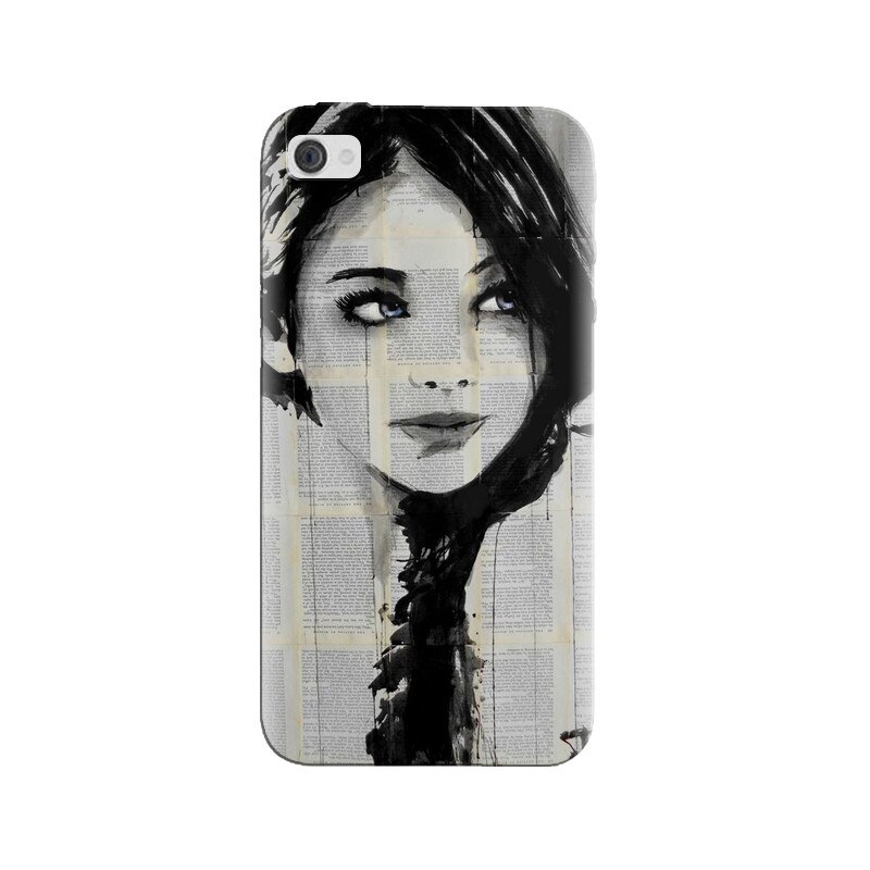 Husa silicon pentru Apple Iphone 4, Blue Eyes