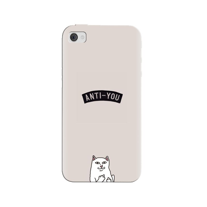 Husa silicon pentru Apple Iphone 4, Anti You