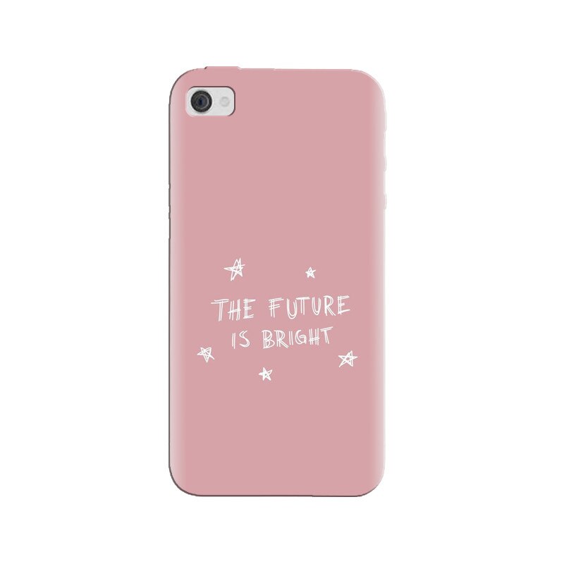 Husa silicon pentru Apple Iphone 4, The Future Is Bright