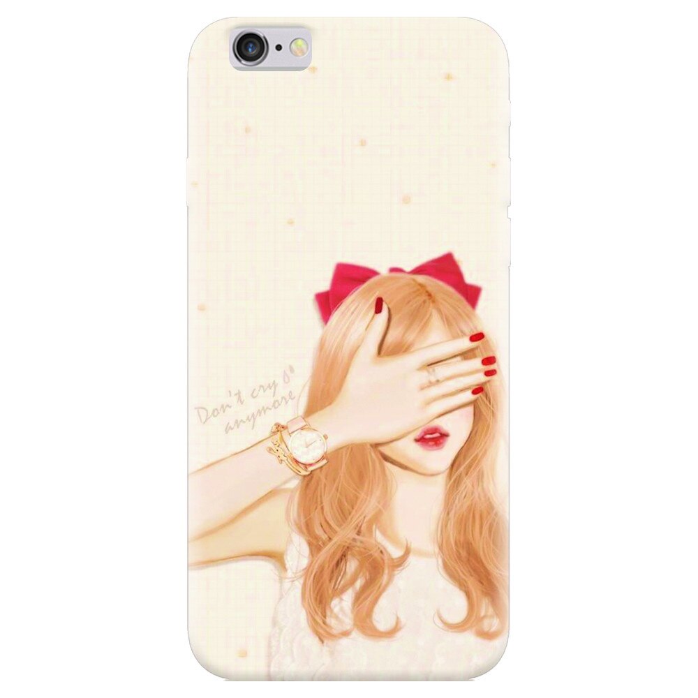 Husa silicon pentru Apple Iphone 5, Dont Cry Anymore