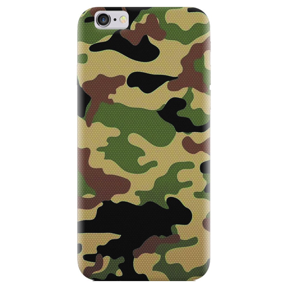 Husa silicon pentru Apple Iphone 5, Camuflaj