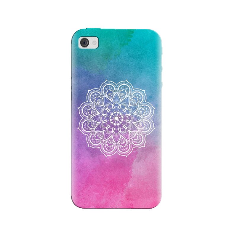 Husa silicon pentru Apple Iphone 4, Mandala